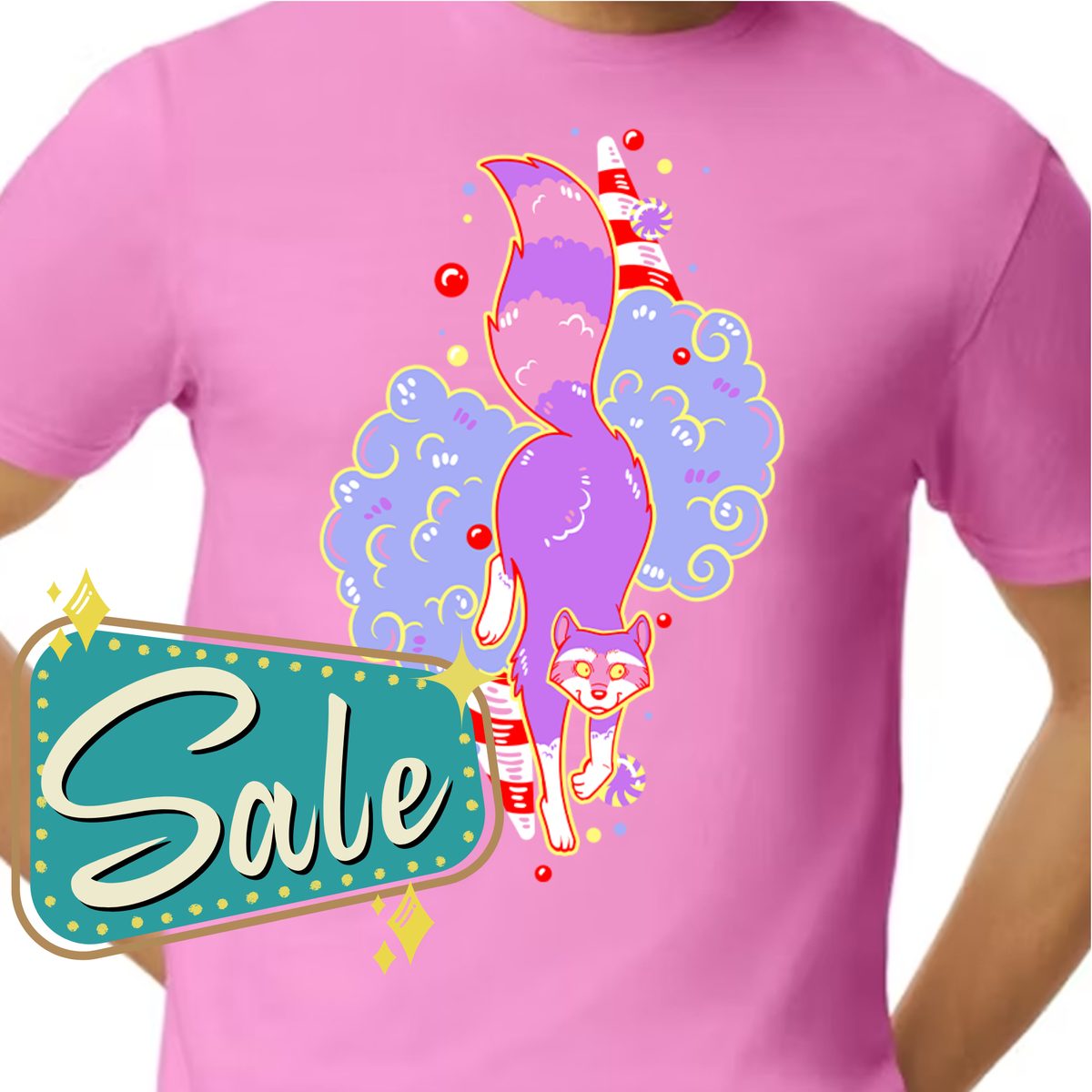 SALE! Raccoon Circus Shirt