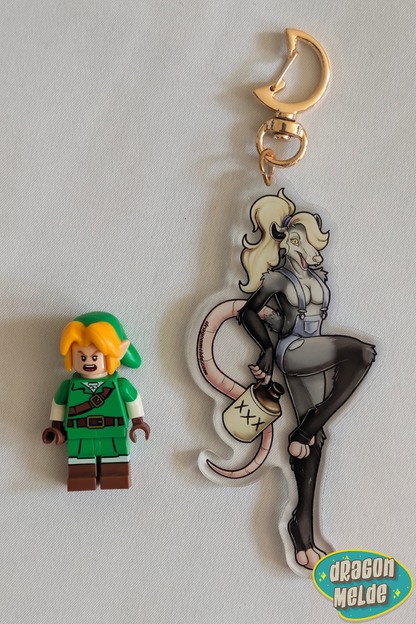 Molly Moonshine Acrylic Keychain