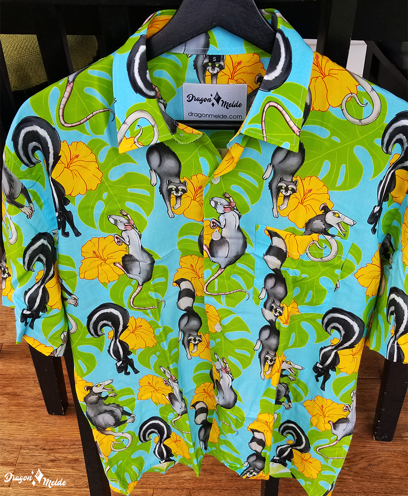 Trash Mammals "Dad Shirt"