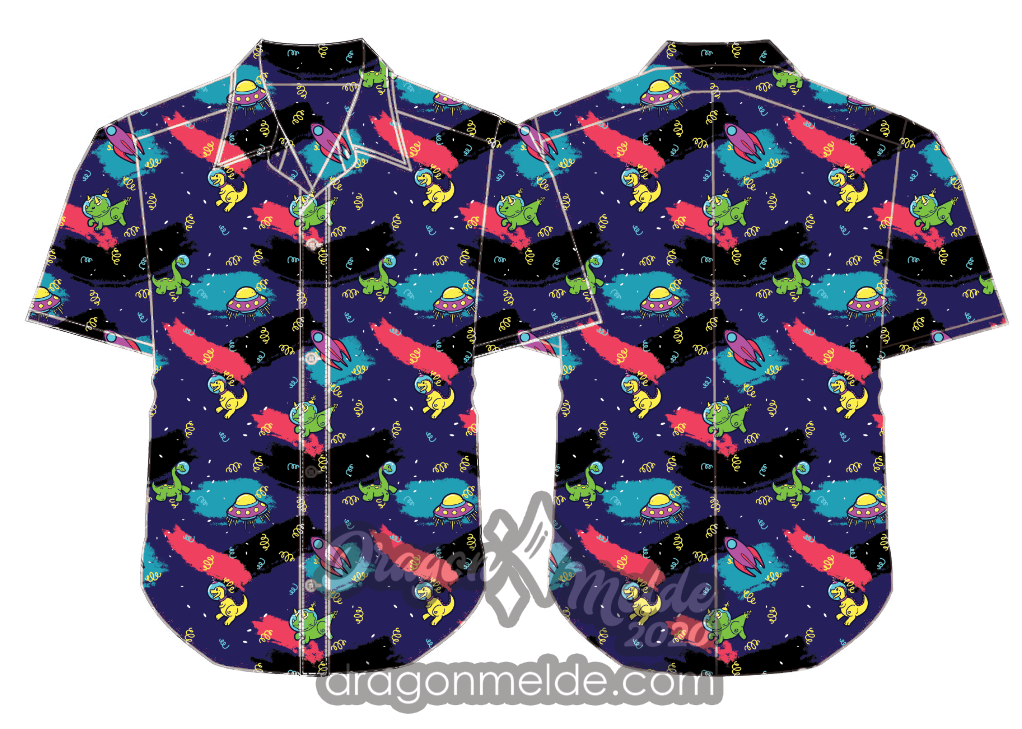 Space Dinos "Dad Shirt"