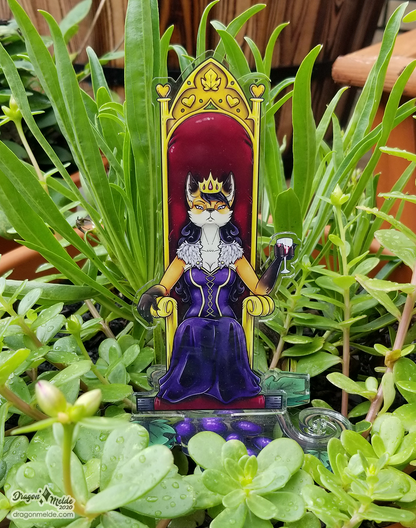 Merlot Babe Acrylic Standee