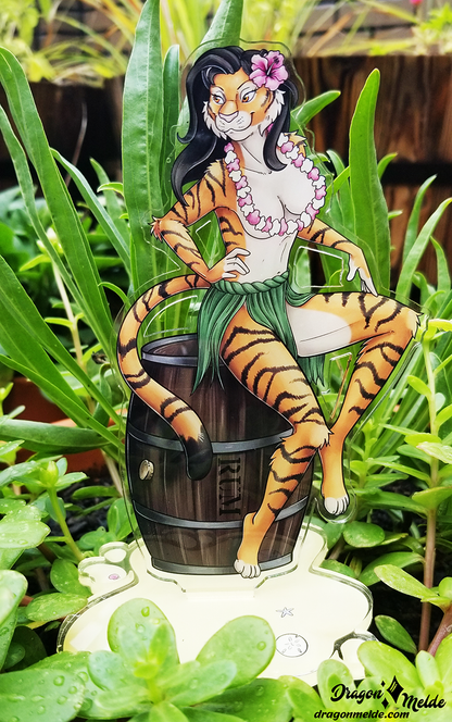 Rum Babe Acrylic Standee