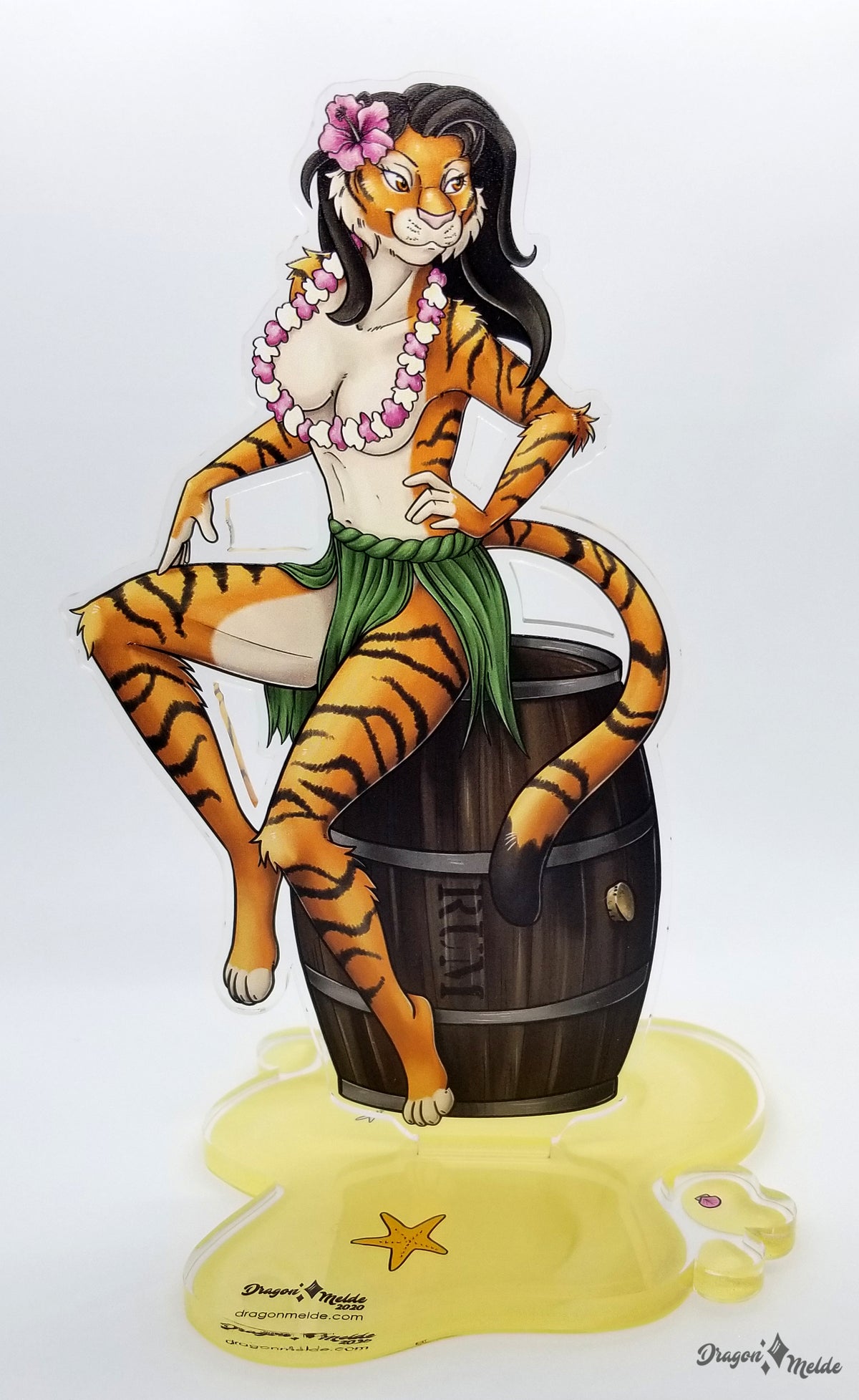 Rum Babe Acrylic Standee