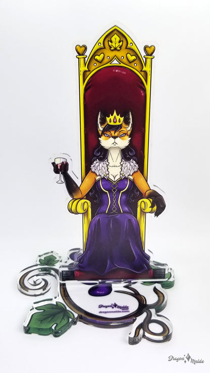 Merlot Babe Acrylic Standee