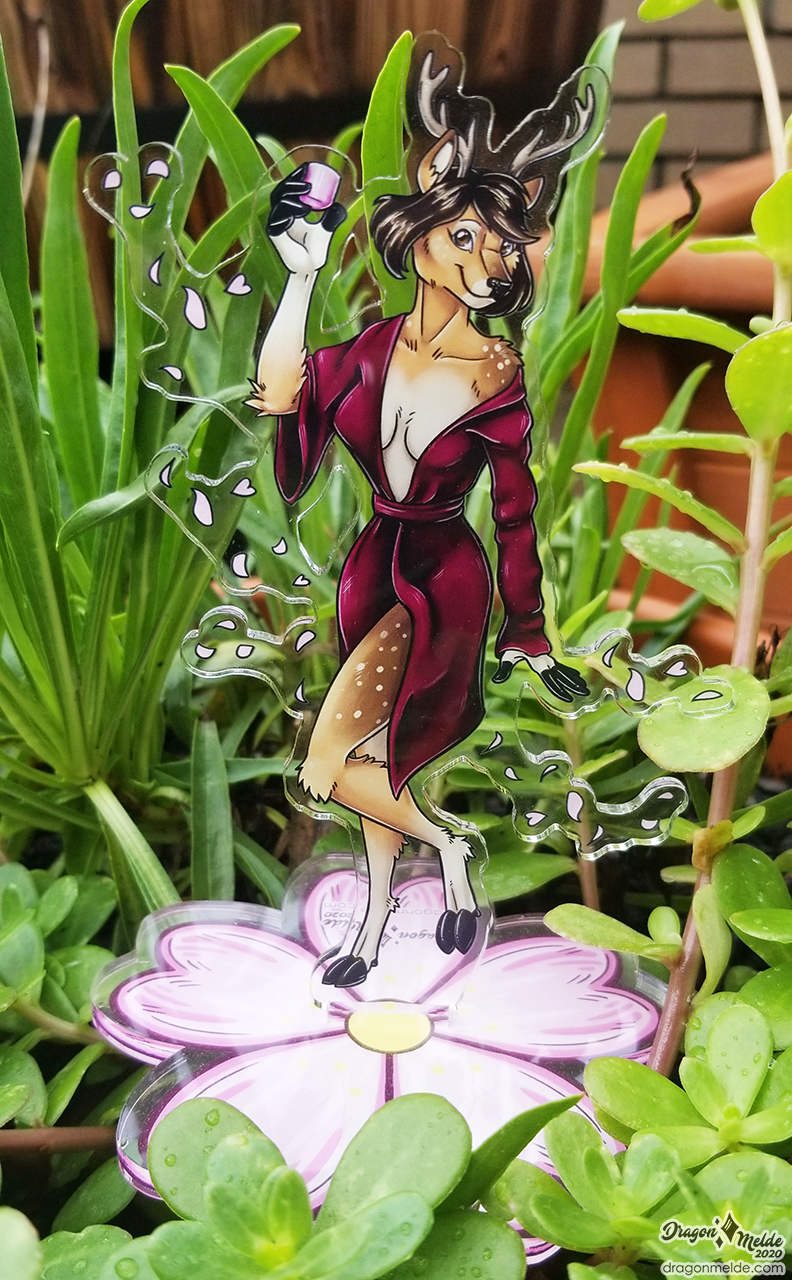 Sake Babe Acrylic Standee