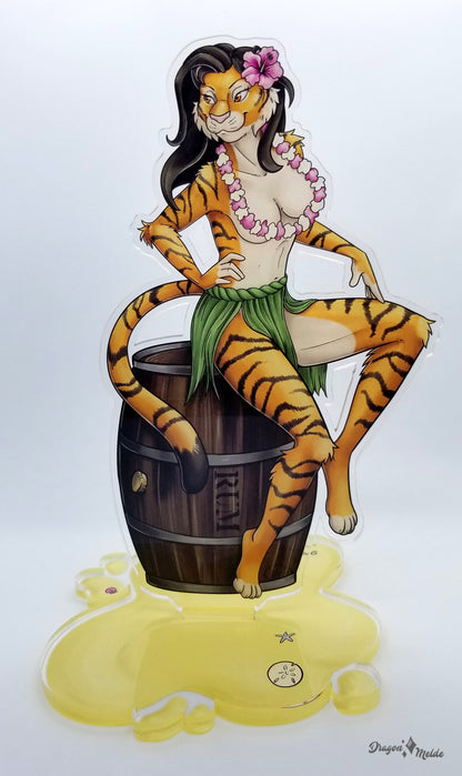 Rum Babe Acrylic Standee