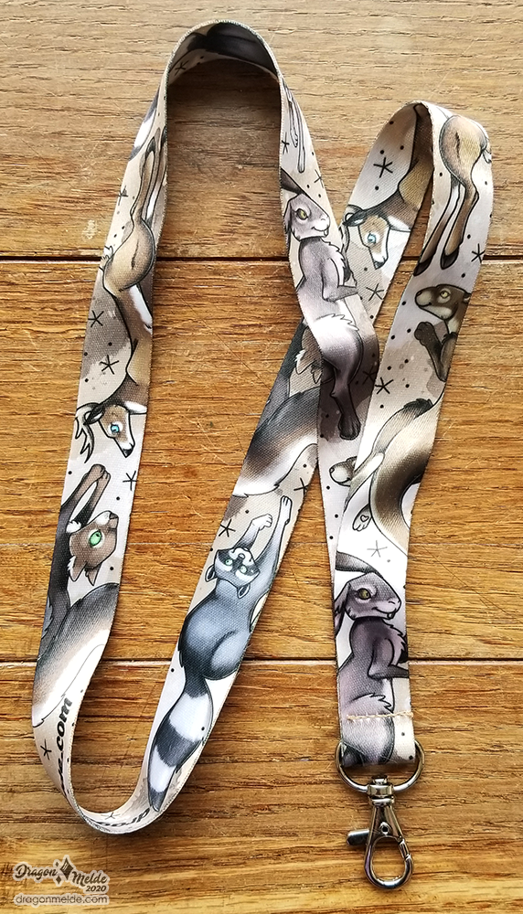 Woodland Critters Lanyard